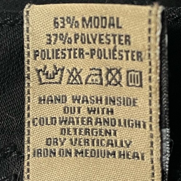 Dl1961 4 Way Stretch 360 Degree Comfort Emma Skinny Jeans Black Size 23 - Picture 5 of 7